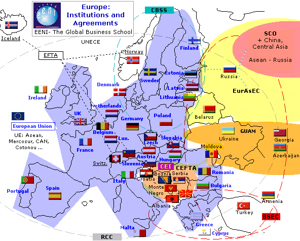 اتفاقيات التجارة أوروبا